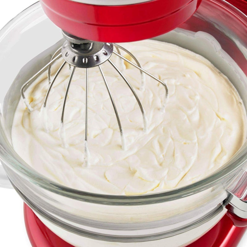 KITCHPOWERR KN256WW 6-Wire Whip Attachment for KitchenAid 6 Quart Bowl-Lift Stand Mixer Accessory Replacement, Egg Cream Stirrer, Cakes Mayonnaise Stainless Steel Whisk - Image 4